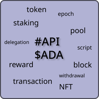 Cardano blockchain API
